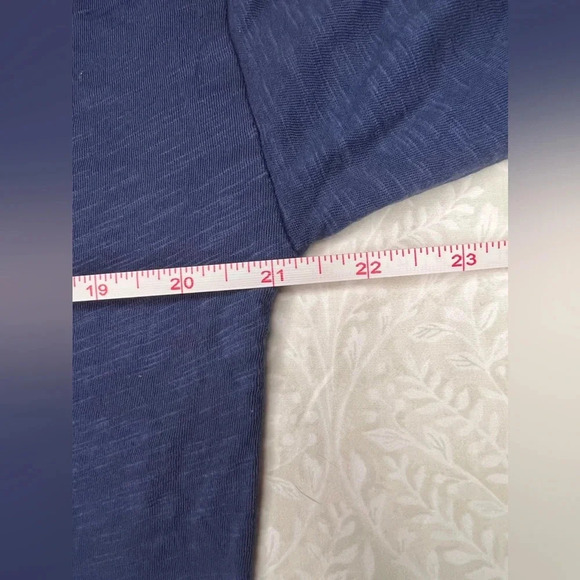 Bobi Los Angeles Turtleneck Tee in color “Coast”, size Large, BNWT - Picture 7 of 8